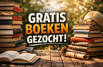 GRATIS BOEKEN GEZOCHT!
