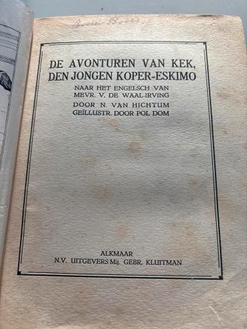 De Avonturen van Kek - Zeldzaam kinderboek
