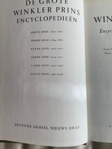 Grote Winkler Prins encyclopedie, 7e druk 1974, 20-delig