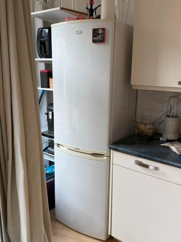 Whirpool koelkast met vriezer combinatie