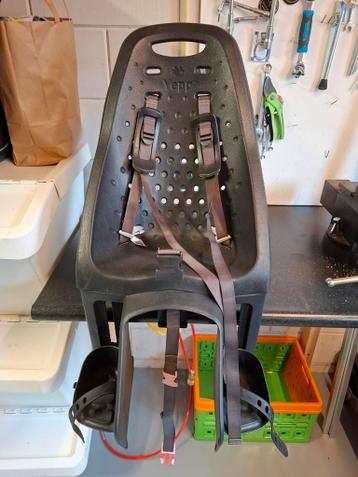 Yepp fietsstoeltje + bagagedrager verlenger