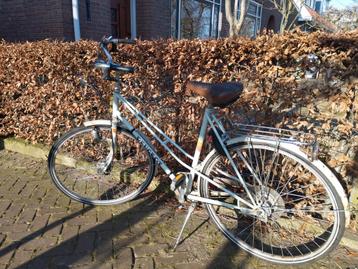 Retro fiets van Peugeot