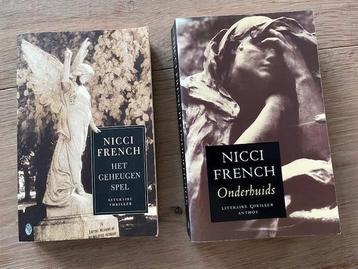 Gratis: 2 boeken v Nicci French: Onderhuids en Geheugenspel