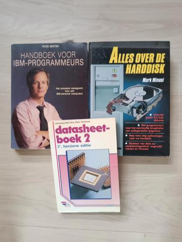 IBM Programmeerboeken en Harddisk Info