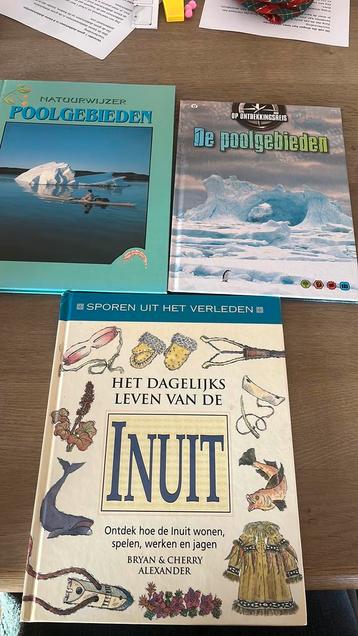 Informatieboeken inuit en poolgebieden