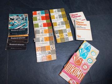 Oude schoolboekjes 70 en 80'er jaren