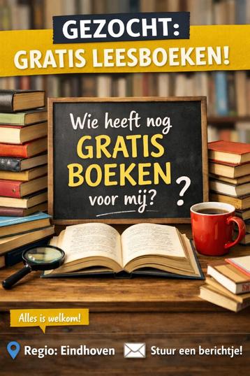 Gezocht: Alle soorten leesboeken