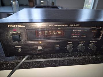 Rotel tuner  preamplifier
