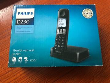 Draadloze telefoon Philips D2301B