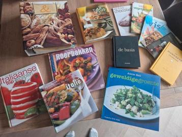 Gratis ophalen: veel kookboeken