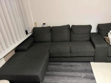 Donker grijs bank3/2 te koop
