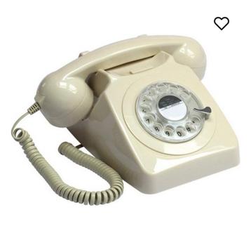 GEZOCHT: draaitelefoon voor schoolproject