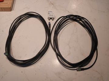 Braun tweevoudige COAX-splitter POA 01-B + 2 coax-kabels