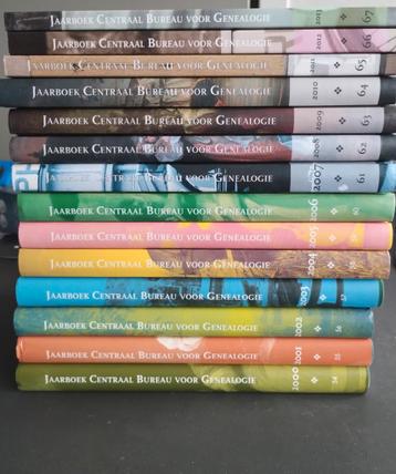 Jaarboeken Centraal Bureau voor Genealogie.