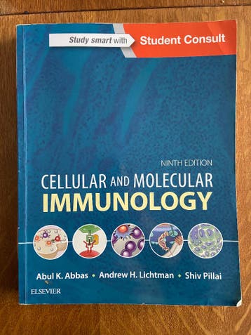 Cellular and Molecular Immunology, Abul K. Abbas - 9e editie