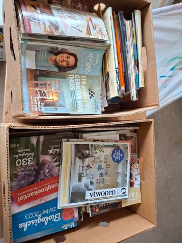 2 dozen met tijdschriften GRATIS