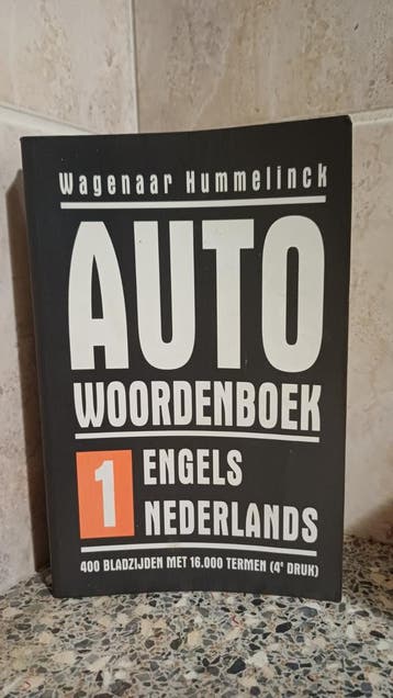AUTO woordeboek engels nederlands