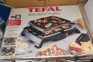 Gratis gourmetstel / Raclette Tefal voor 8 personen