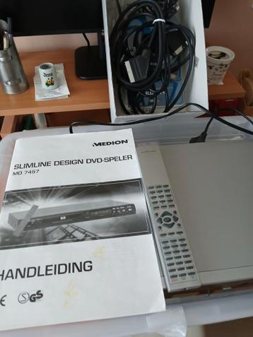 CD/DVD speler Medion wegens ruimtegebrek