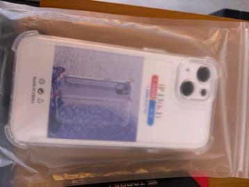 iPhone 13 Hoesje Transparant + 3 Glasplaatjes - Nieuw