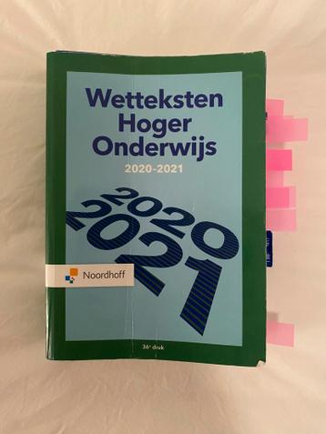 Redactieraad - Wetteksten Hoger Onderwijs 2020-2021