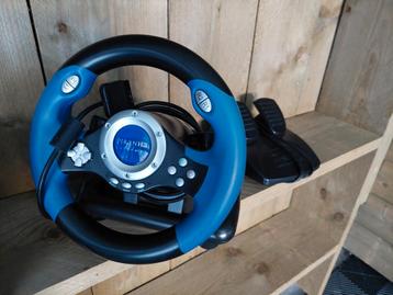 Playstation 2 stuur met pedalen