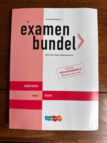 Examenbundel Duits VWO 2022/2023