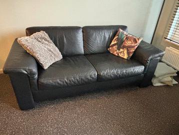 Zits leren bank - 2 persoons