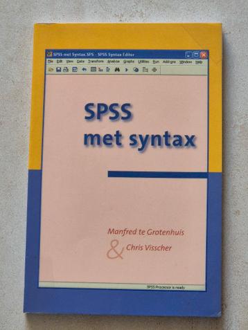 SPSS met syntax