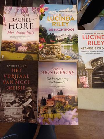 Boekenpakket Romans - Rachel Hore, Lucinda Riley, Simon