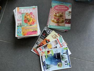 Tijdschrift div jaargangen Mjam taart