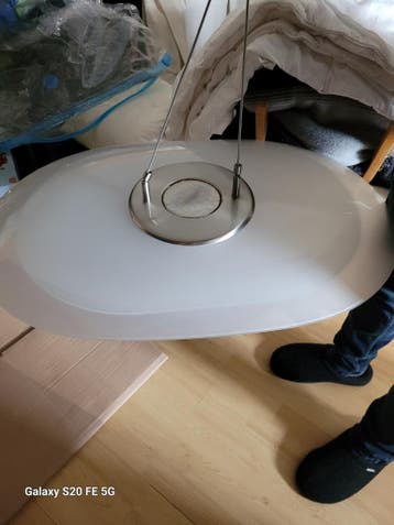 Mooie jaren 90 hanglamp. Studio design italia