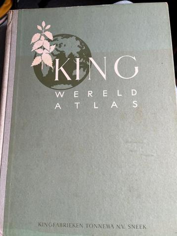 King wereldatlas 1958. Gratis