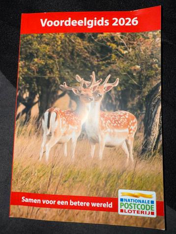 Gratis: Voordeelgids 2026 Nationale Postcodeloterij