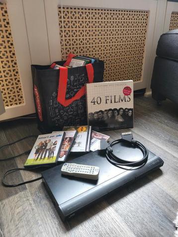 JVC DVD Speler plus tas met dvd