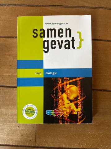 Examenbundel Biologie HAVO - Samengevat
