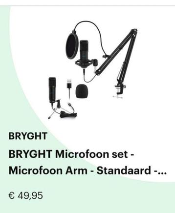 microphone Microfoon Set - Perfecte Staat!