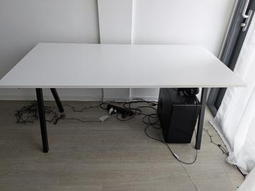Wit Ikea Bureau (Trotten)