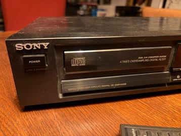 Sony CDP-270 CD-speler met afstandsbediening