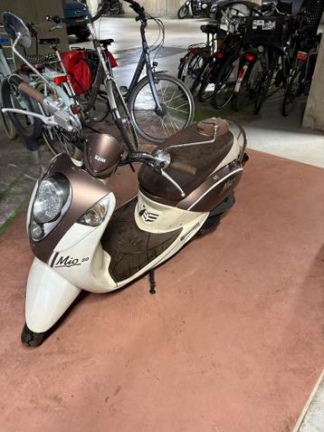 SYM Mio 50 opknapper - Rijdt, 39.000km, Schade