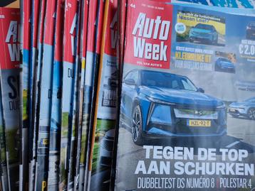 GRATIS.Autoweek tijdschriften 2025  totaal 30 stuks.  GRATIS