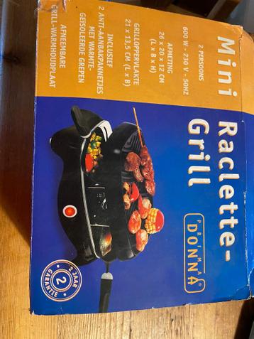 Raclette grill mini 2-persoons