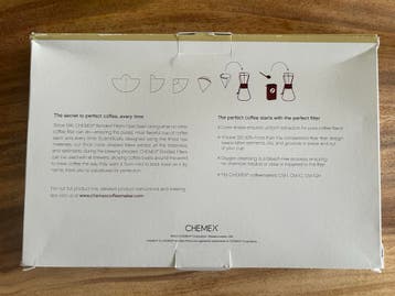 Chemex filters 1-3 kops