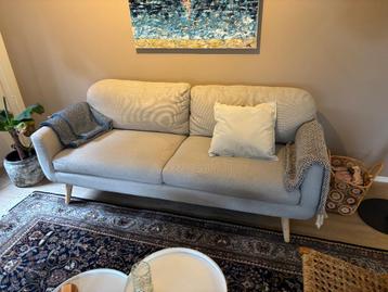 Gratis afhalen Bankje crème kleurig 2 meter breed