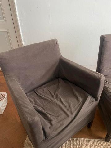 Stoelen met afneembare hoezen