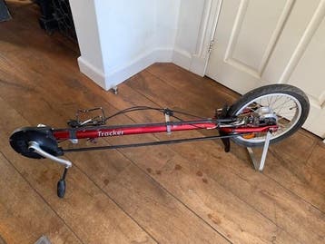 Tracker derde wiel voor rolstoel