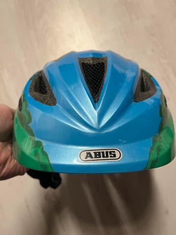 Kinderhelm Abus blauw