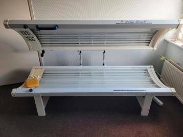 Dubbele Zonnebank + Reserve Lampen - Werkend!
