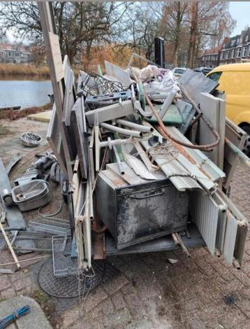 Metaalafval / Oud ijzer gratis ophaal service