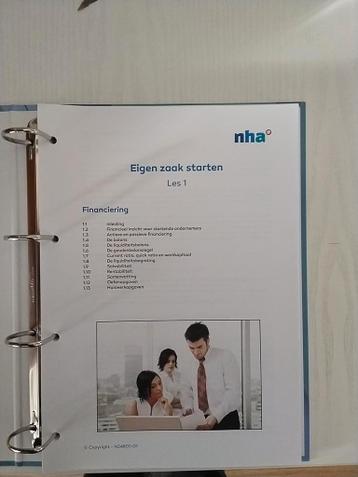 Cursus eigen zaak starten nha